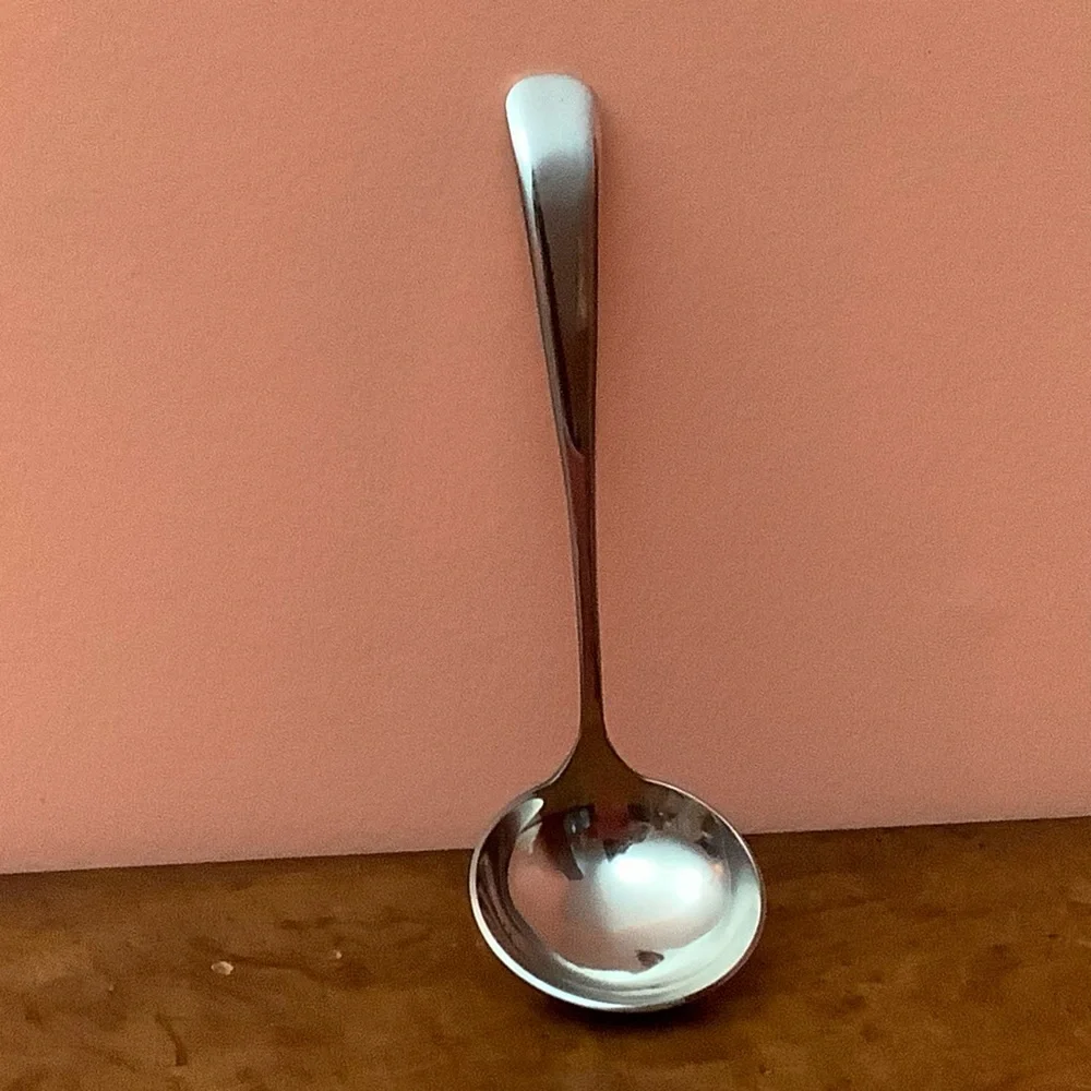 7.5 -Inch Small Ladles for Serving Sauce SUS304 Stainless Steel 1oz Gravy Ladle